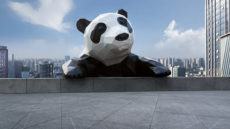 Cover image for "2°C Warmer: Climate Change Threats to Panda Habitats by 2050"